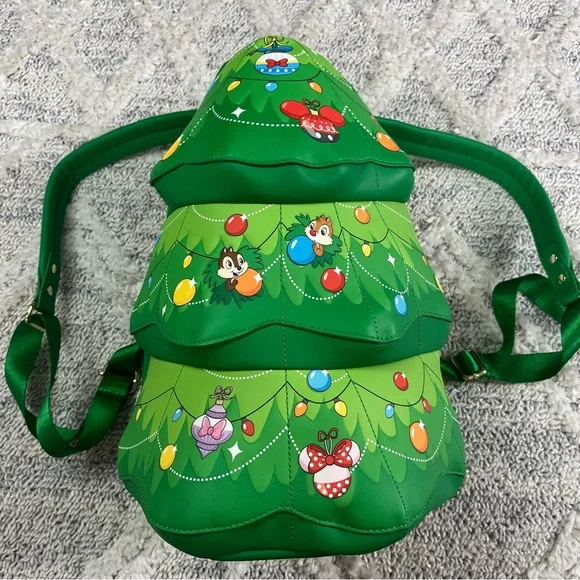 Loungefly | Bags | Disney Loungefly Chip And Dale Christmas  display picture 3
